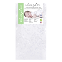 Jasmine 4” Full Size Foam Standard Crib & Toddler Mattress, Reversible Design