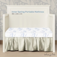 Star-Burst 3" Spring Coil Portable Crib Mattress