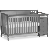 5 in 1 Brody Full Panel Convertible Crib with Changer