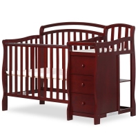 Casco 3 in 1 Mini Crib and Dressing Table Combo