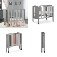 2 in 1 Folding Portable Crib