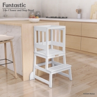 Fisher Price Funtastic 2 in 1 Tower and Step Stool