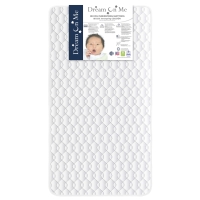 Twilight 5" 88 Coil Innerspring Crib And Toddler Mattress, Grey