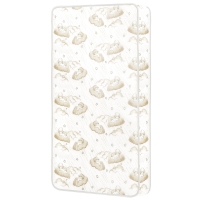 Sweet Dreams 88 Coil Spring Crib and Toddler Bed 6" Mattress