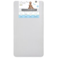 Nirvana 6” 96 Coil Inner Spring Crib And Toddler Mattress - Grey