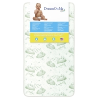 Nirvana 6 inch 96 Coil Spring Crib and Toddler Bed Mattress