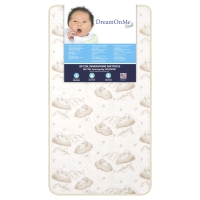 2 in 1 Breathable Twilight 5 inch Spring Coil Crib and Toddler Bed Mattress with Reversible Design
